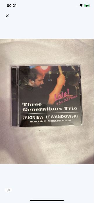 Płyta CD Three Generations Trio Live - in jazz club pinokio!