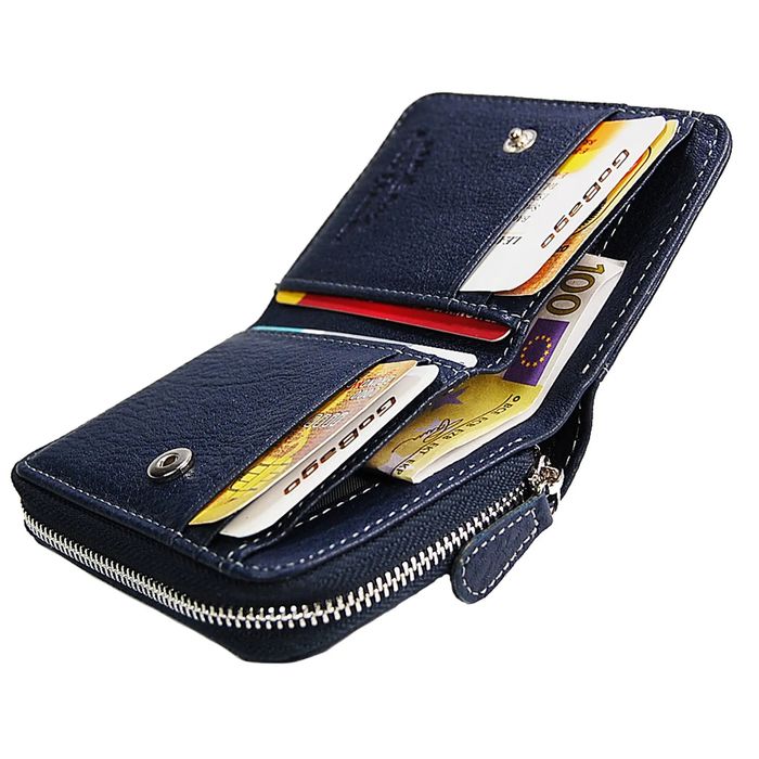 portfel męski mały skórzany