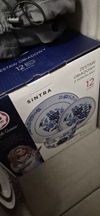 Zestaw talerzy SINTRA z porcelany MG Home