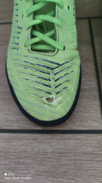 Buty halówki r. 38 limonkowe