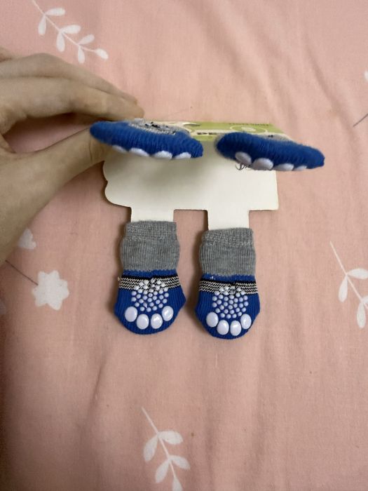 Шкарпетки для котів і собак малих порід з антиковзним покриттям