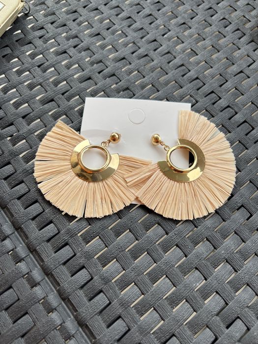 Nowe duże boho kolczyki