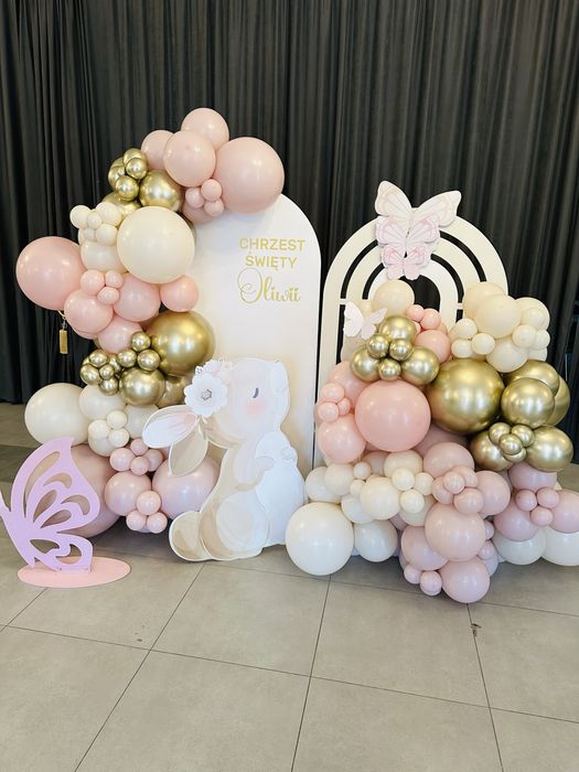 Dekoracja ścianka balony