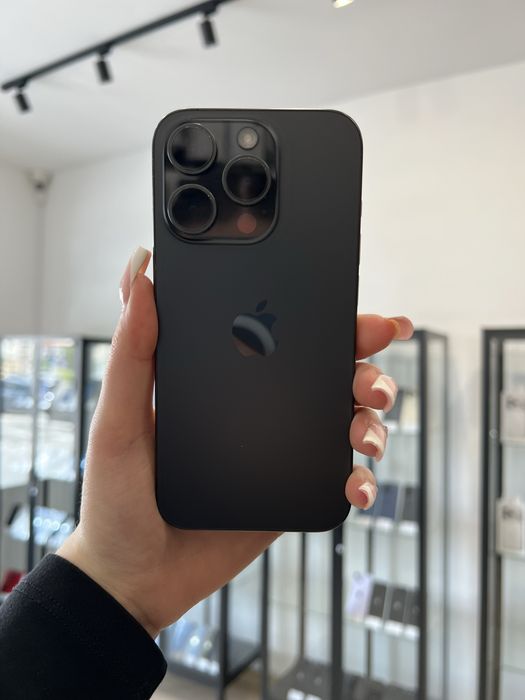 Telefon iPhone 15 PRO 256GB Czarny Apple Gwatancja iTrade