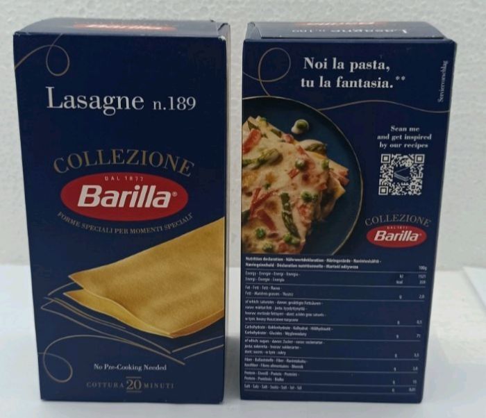 Макарон Barilla LASAGNE 500грам