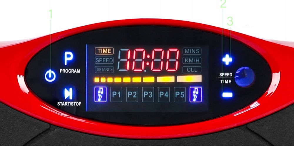 Віброплатформа Renew Force до 150 кг з еспандерами та пультом