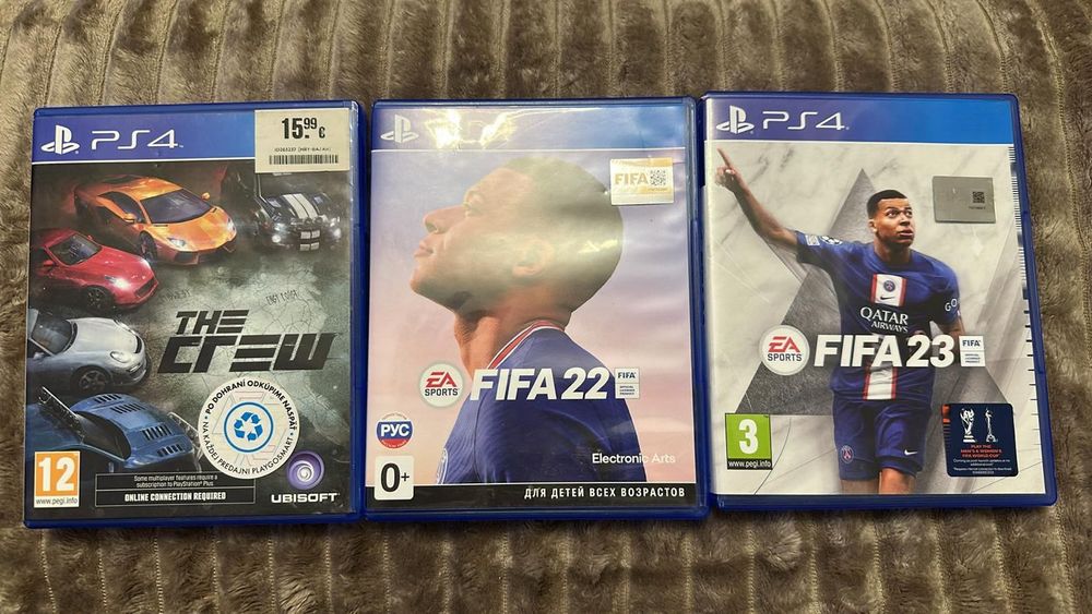 Ігрові диски на PS4 оригінальні