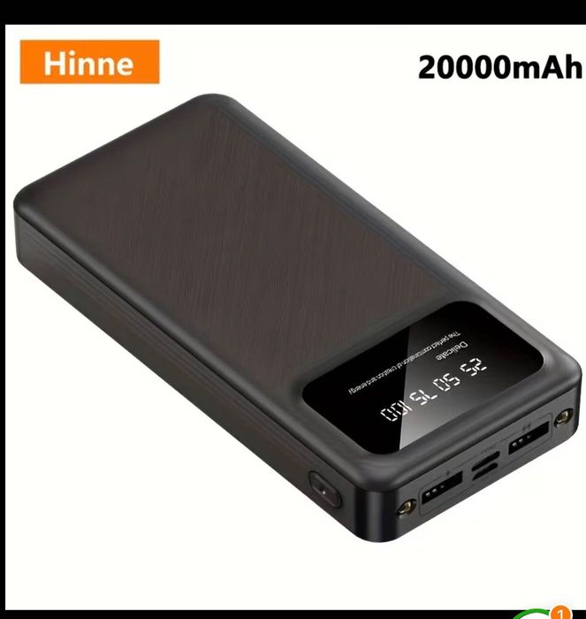 Powerbank повербанк 20000mAh 22,5W швидка зарядка