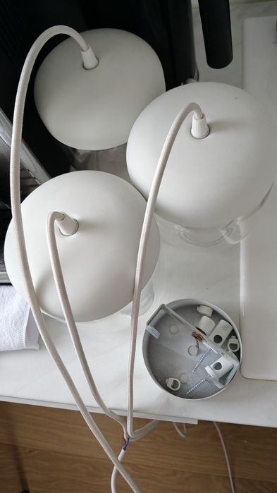 Lampa Acorn White Umage - biała, mosiądz