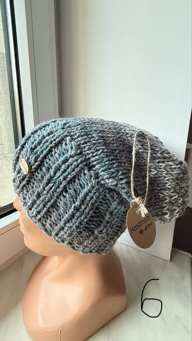 Czapka handmade wiosna