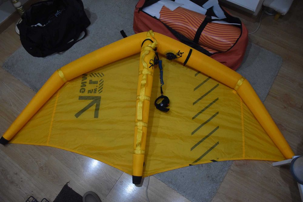 Asa Wing 1,5 m² com leash – Nova, Nunca Usada