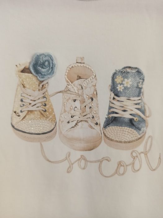 Bluzka dziewczęca krótki rękaw Mayoral r.110