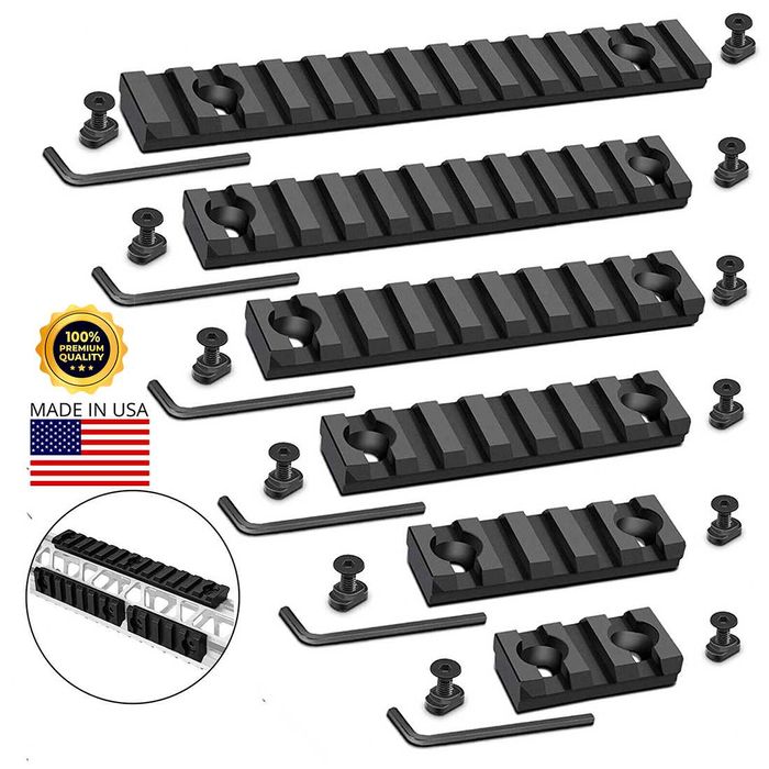 крепления пикатини USA – в наличии все размеры: 3, 5, 7, 11, 13 слотов