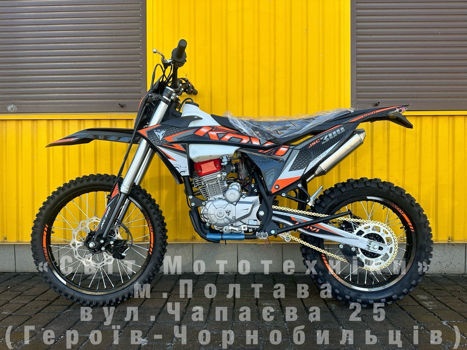 Новий мотоцикл Kovi JNC 300 SR Enduro 2026р. 25к.с./6-ти КПП/21х18