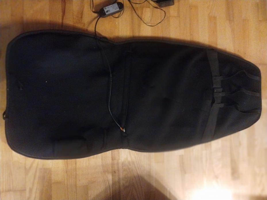 Mata maskująca na fotel masażer samochód