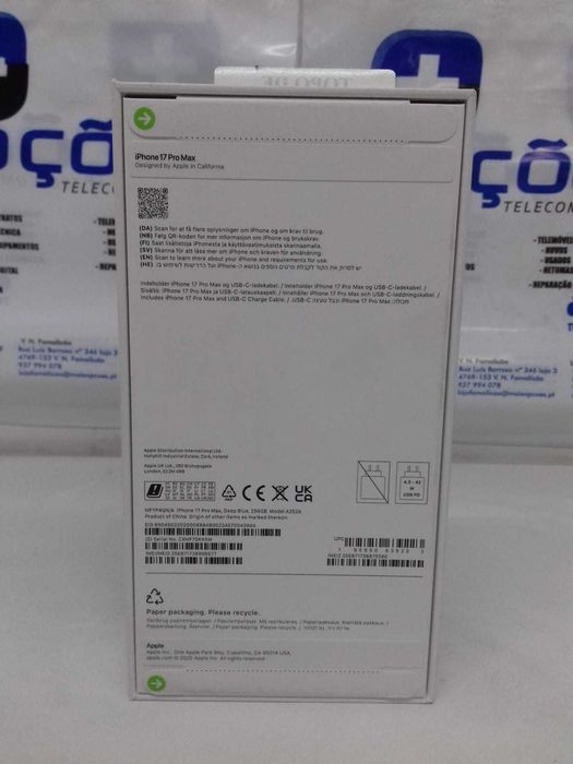 IPhone 17 Pro Max 256GB A ESTREAR SELADO