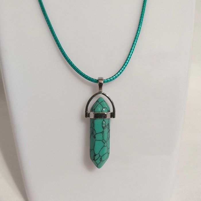 N134 Naszyjnik z zawieszką Handmade