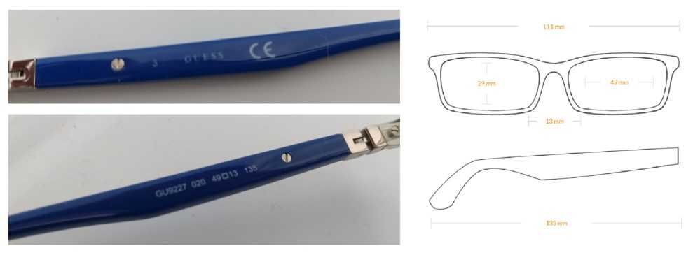 Óculos de grau infantis Guess (114)