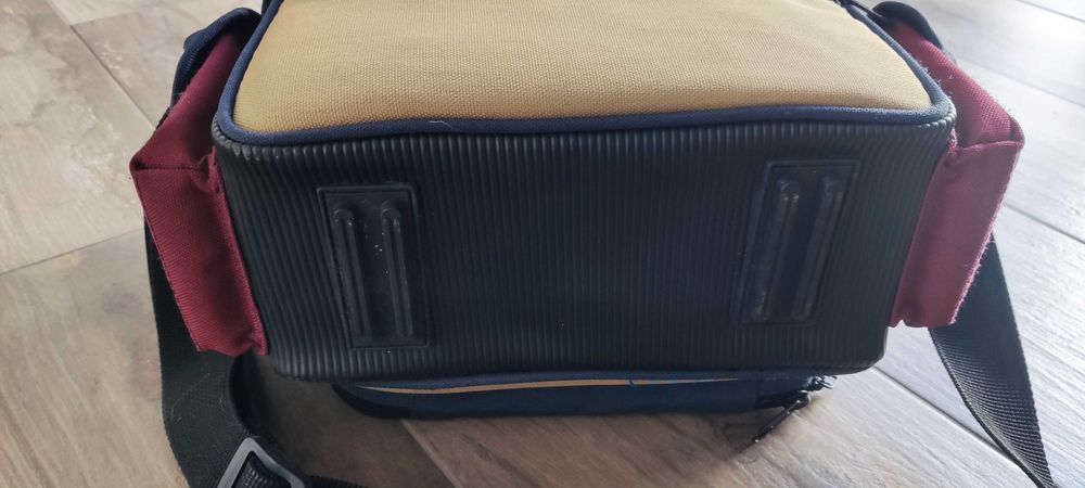 Mala vintage para máquina fotografia