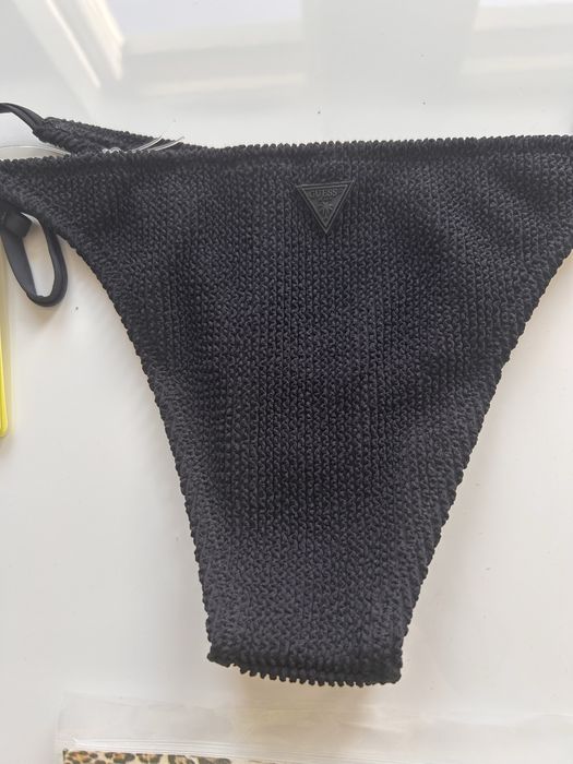 Dół od bikini Guess czarny xs/s wiązany nowy