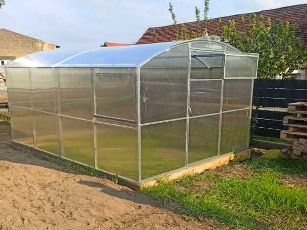 Szklarnia 3x4 3x6 3x8 3x10 Poliwęglan 4/6mm profil 40x20 Proste ściany