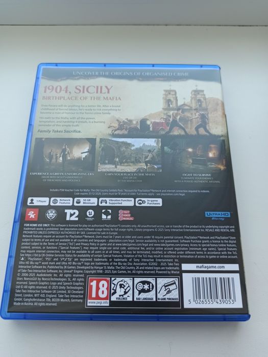 Mafia the old country