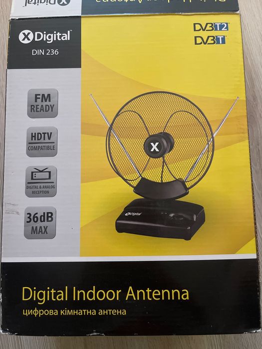 Digital Indoor Antenna (цифрова кімнатна антена)