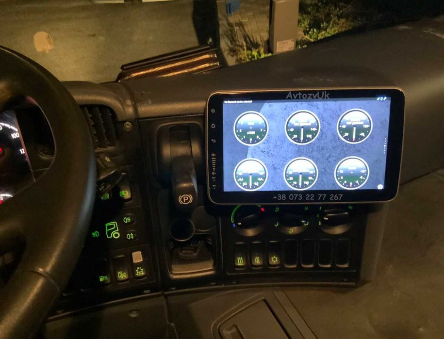 Мангнітола IVECO Daily VOLVO SCANIA MAN DAF Mercedes ACTROS АндроЇд 16