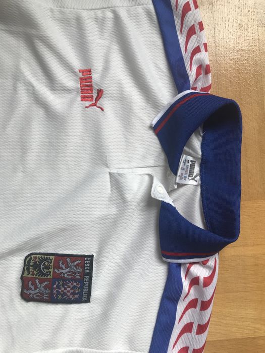 Camisola vintageoficial Républica Checa (Chéquia) anos 90