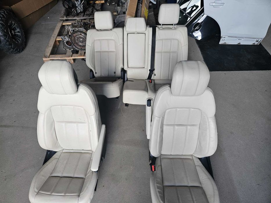 Komplet foteli od Range Rover Sport L494 19r Wentylowane i podgrzewane