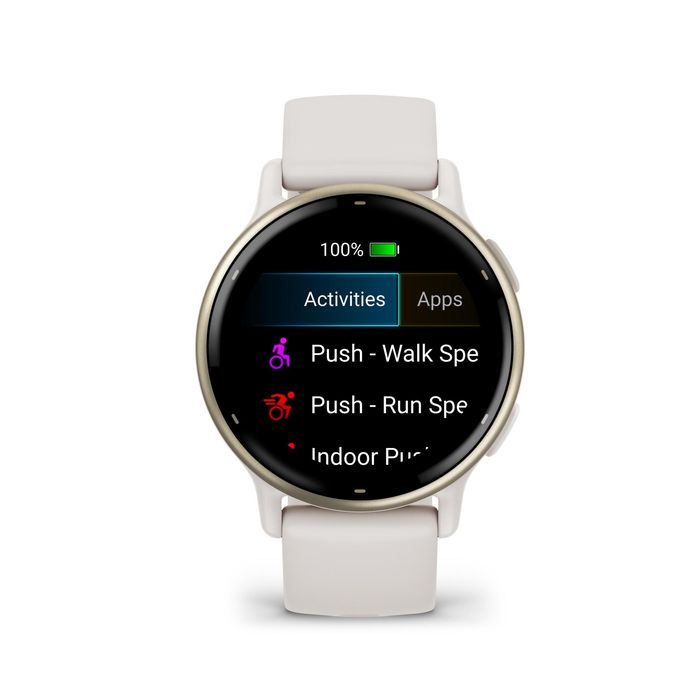 Smartwatch GPS Desporto e Saúde Vivoactive 5 Dourado/Marfim