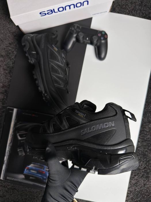 Мужские кроссовки саломон Salomon XT-6 Expanse Termo ACS All Black [41-46]