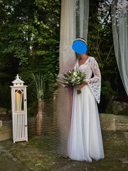 Suknia ślubna boho