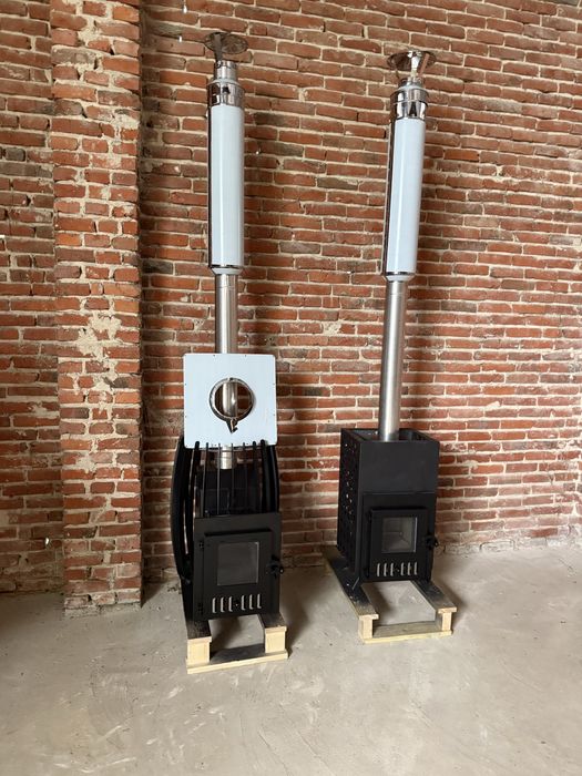 Komin do sauny, piec do sauny.