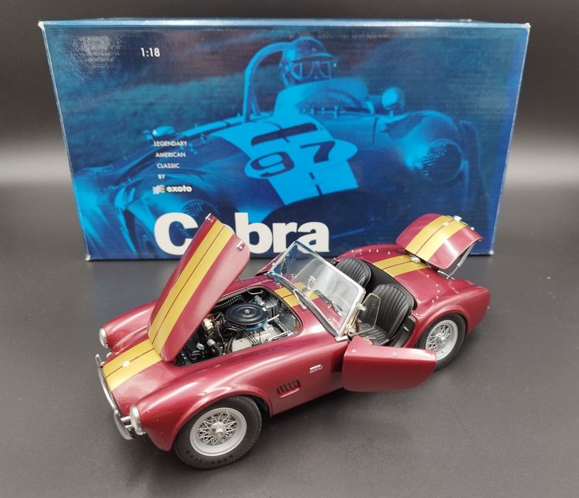 KYOSHO エグゾト 1/18 ACコブラ 289 ソフトトップ 1963 KYOSHO