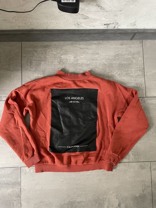 Pomarańczowa bluzka z długim rękawem H&M – S