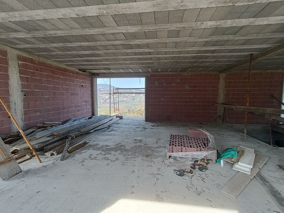 Moradia  T3em fase de construção