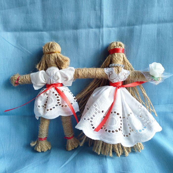 Оберіг Нерозлучники, лялька -мотанка