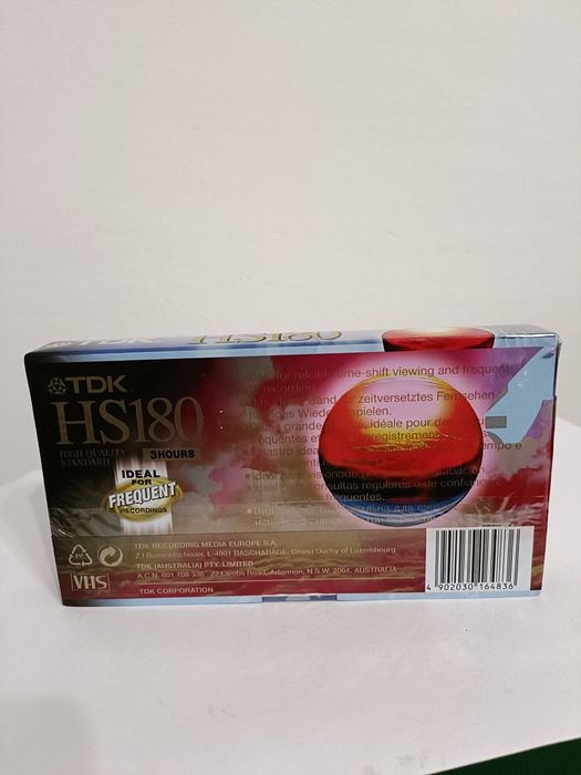 Kasta VHS TDK hs 180