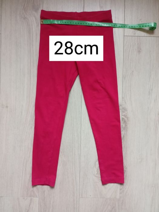 Ciemno-rózowe legginsy