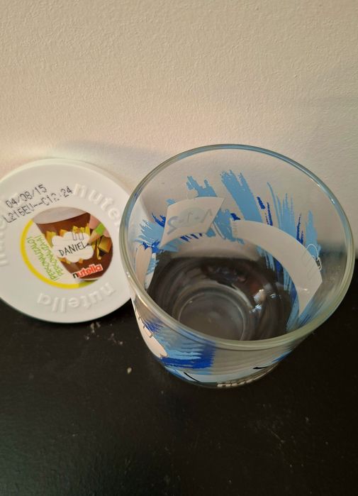 Frasco de Nutella