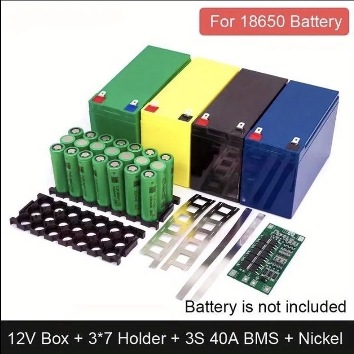 Корпус для сборки аккамулятора 12v. Комплект