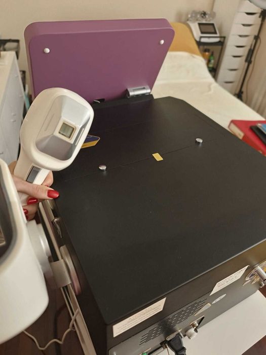 Máquina de laser diodo tripla onda