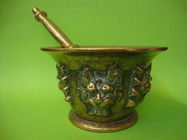 Grande Almofariz do Séc. XVIII-XIX em bronze
