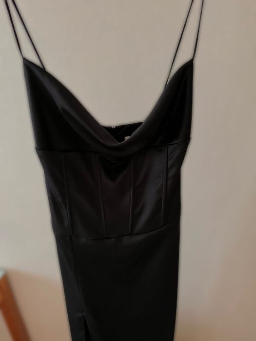 Платье в пол / платье на бретелях