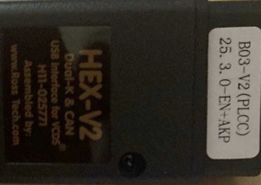 Interfejs diagnostyczny VSDS Hex V2. 25.3 VW SKODA OBD2 kabel Vag
