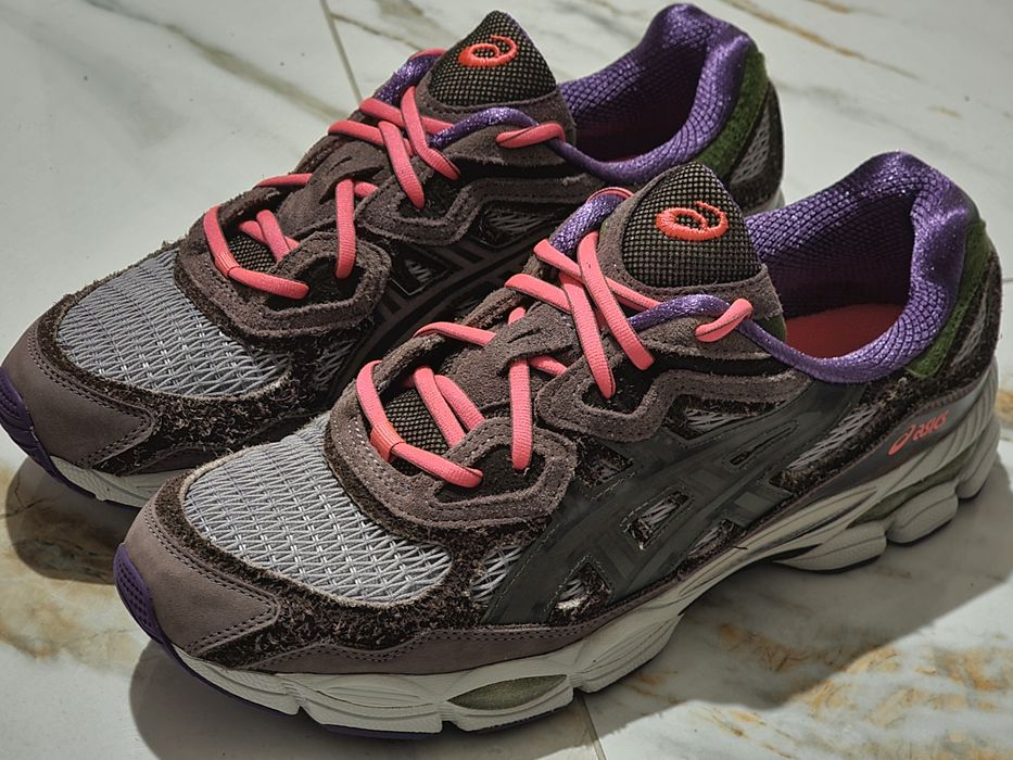 Оригінал 100% чоловічі кросівки Asics Nyc BODEGA  EURO 46