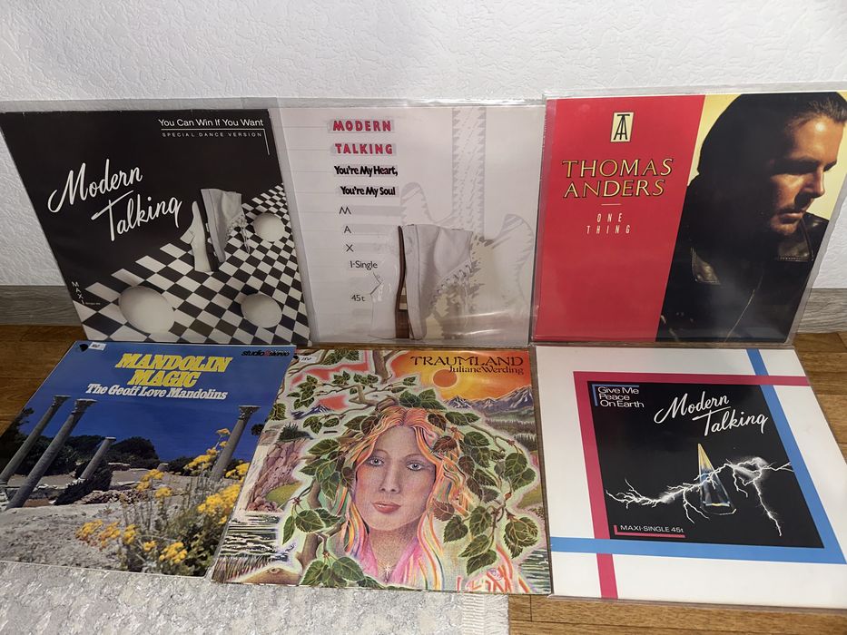 Вінілові платівки Pink Floyd,Modern Talking,Beatles,Queen,M.Jackson