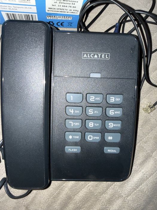 Telefon stacjonarny alcatel temporis 25 idealny dla starszej osoby