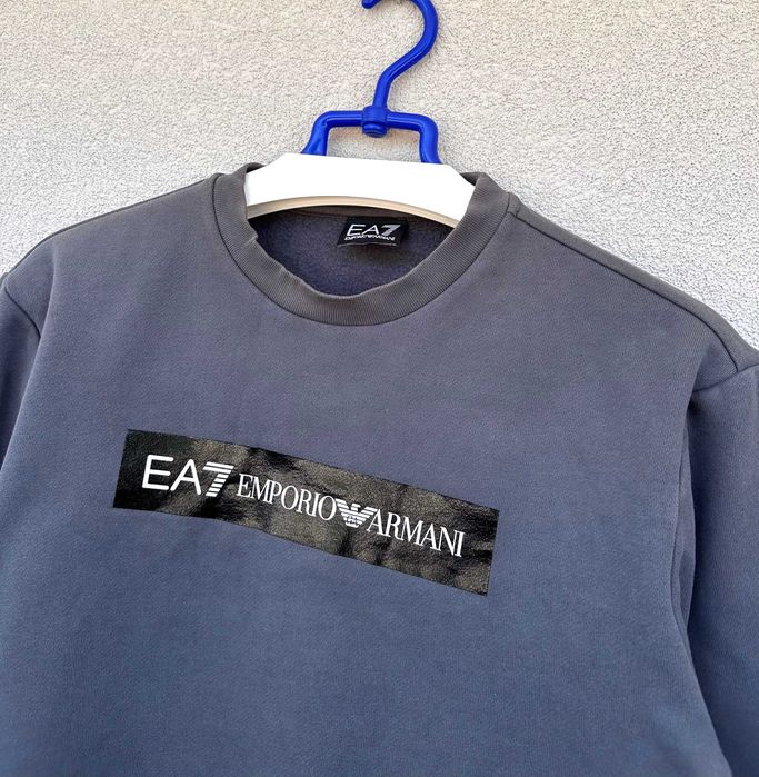 Bluza Emporio Armani EA7 męska szara r. S
